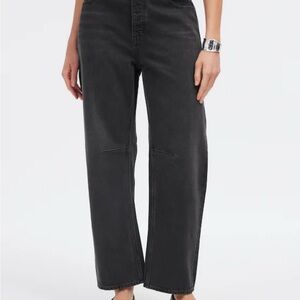 Madewell Darted Barrel Leg Jean NWT